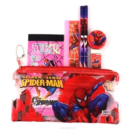 spider-man unicorn pencil case